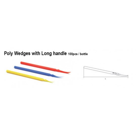 Poly Wedges with Long Handle